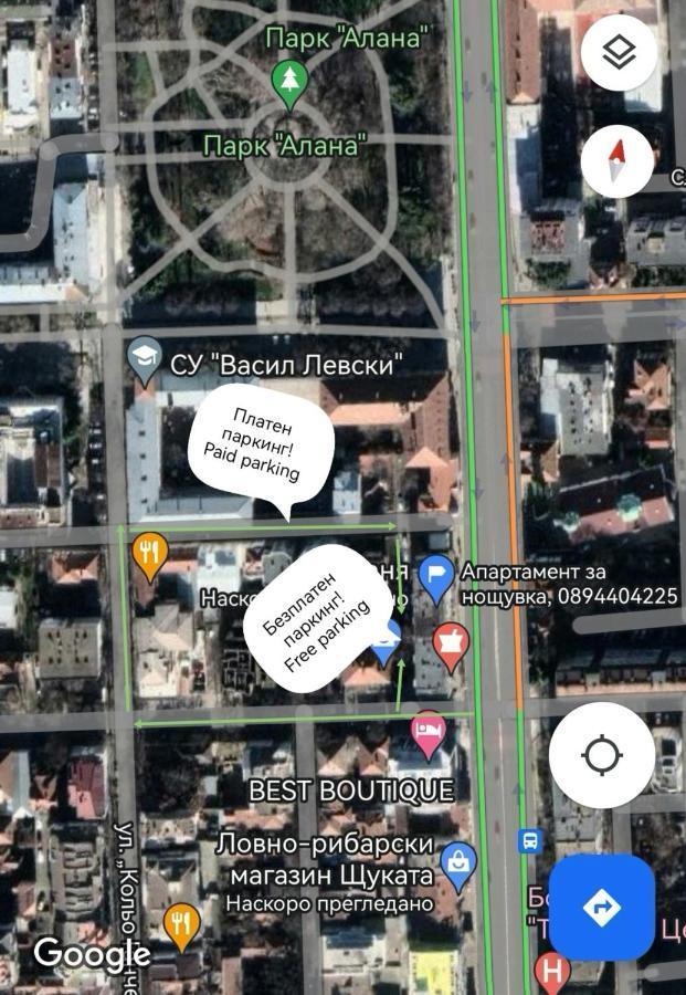 Апартамент За Нощувка, Център! Stara Zagora Ngoại thất bức ảnh